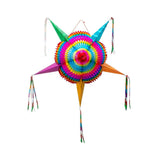 Large Authentic Handmade Star Piñata – Multicolor, 32" (Foldable) - MexGrocer.com
