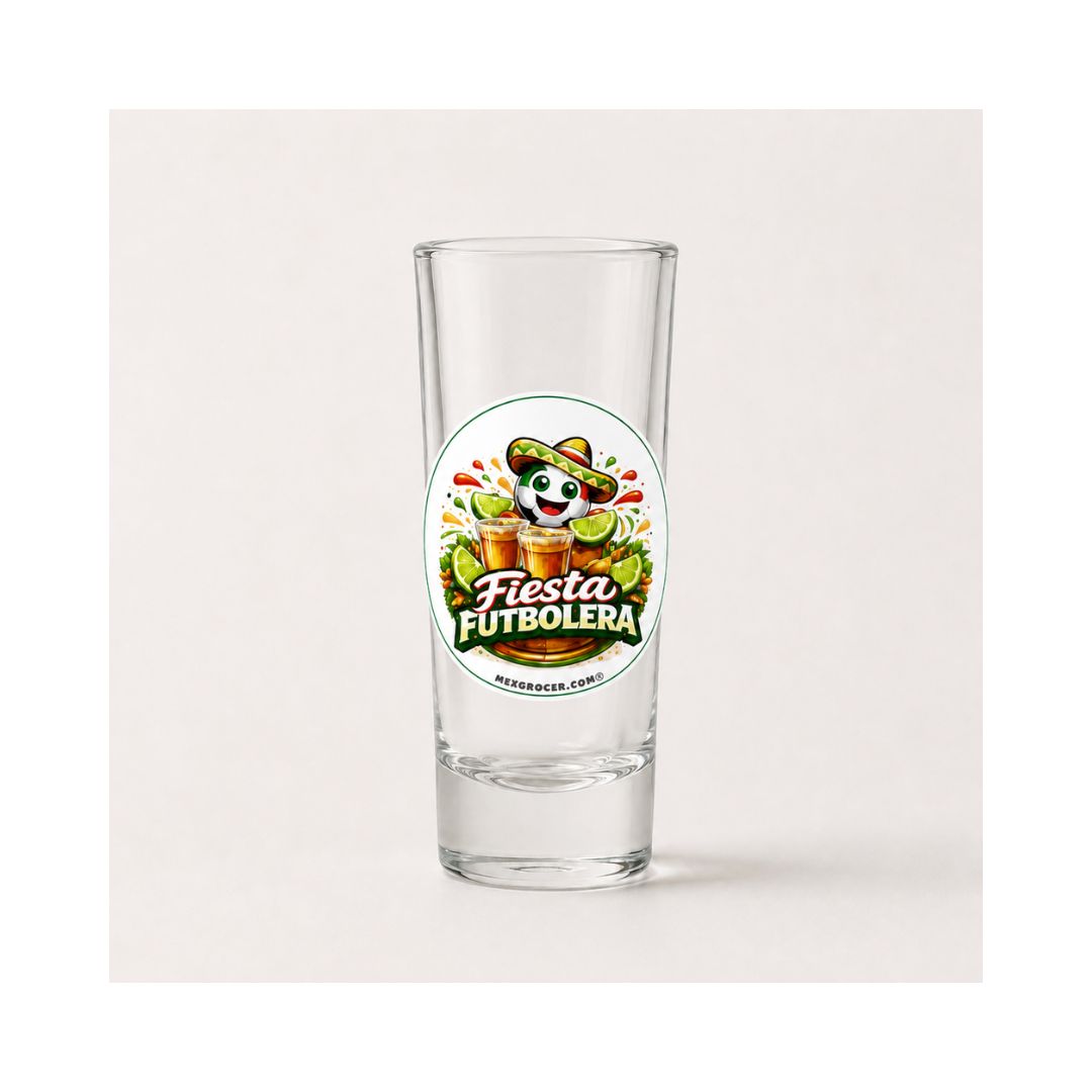 World Cup Tequila Shot Glass – Mexico Soccer Design 2 oz