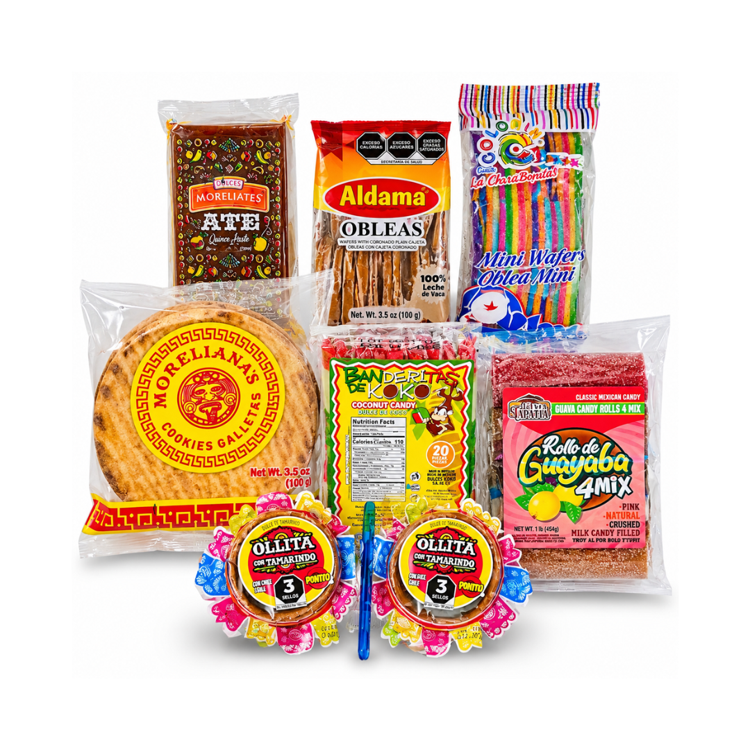 Mexican Dulces Típicos Variety Pack – Traditional Mexican Candy Bundle