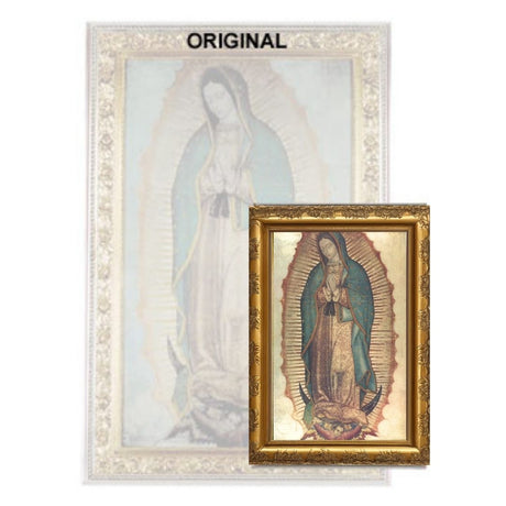 Our Lady of Guadalupe Poster - Virgen de Guadalupe Poster - Med - 36" x 21"