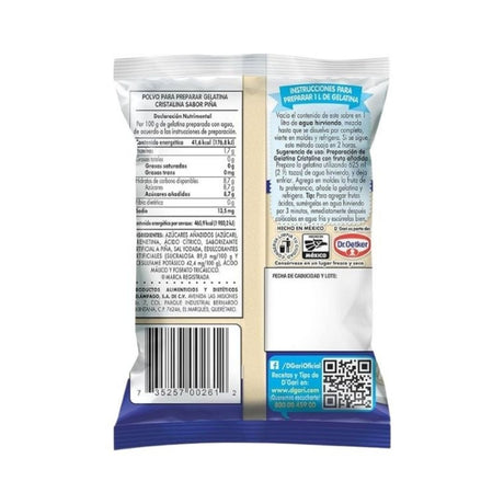 D'GARI Crystal (Cristalina) w/water Gelatin 4.2 oz