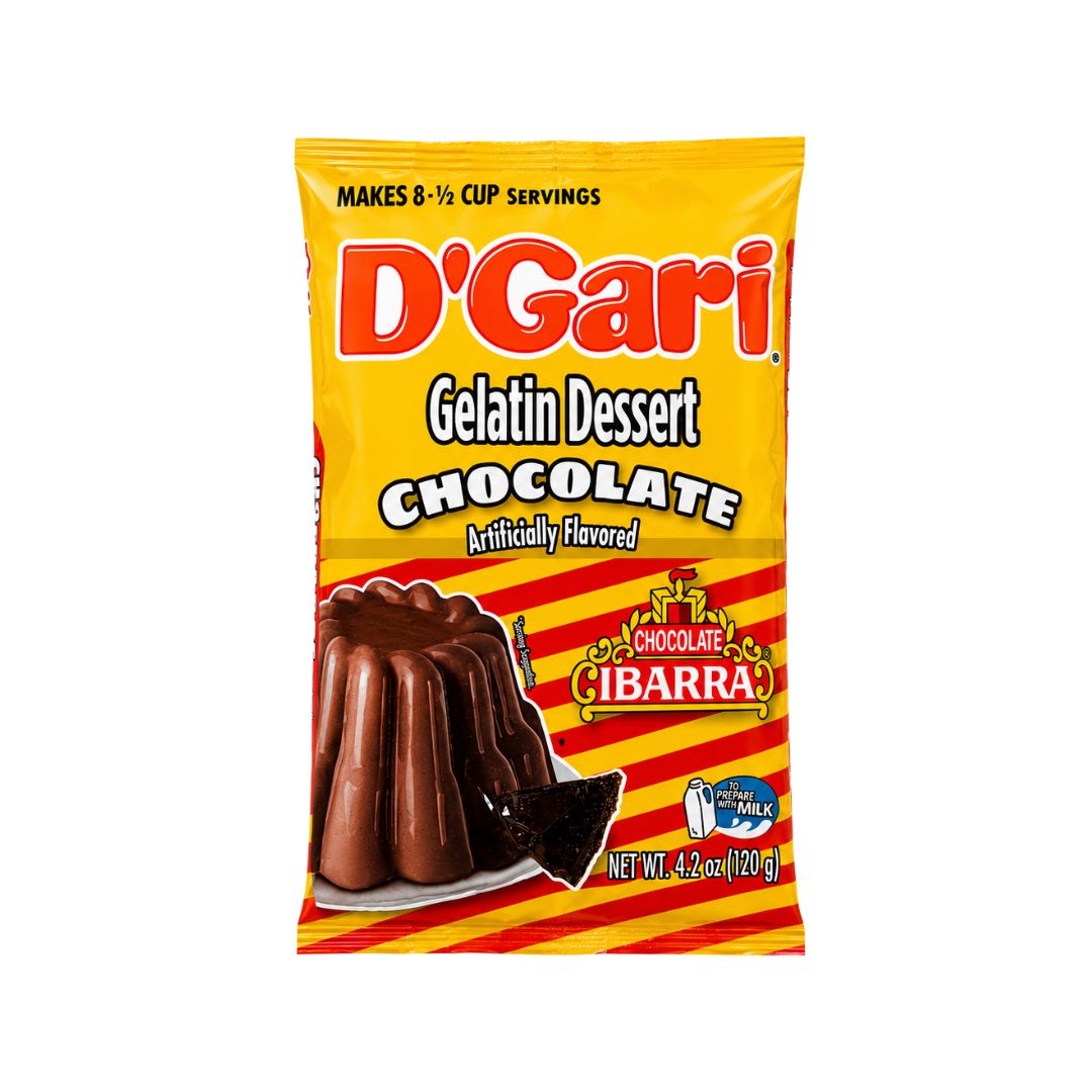 D’Gari Ibarra Chocolate Gelatin Dessert – 4.2 oz