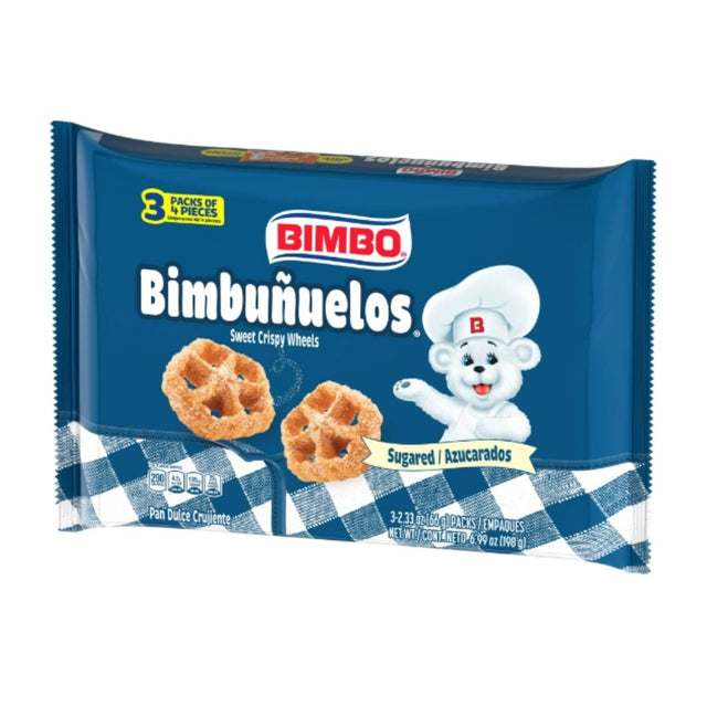 Bimbunuelos Bimbo - Bunuelos Crispy Wheels Pastry - 12 ct