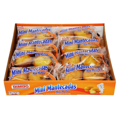 Bimbo Mini Mantecadas Mini Muffins - 8 Twin Packs - 1 lb 1.64 oz