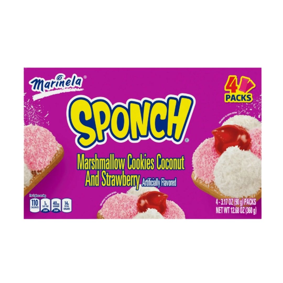 Marinela Sponch Marshmallow Cookies - 12.7 oz – MexGrocer.com