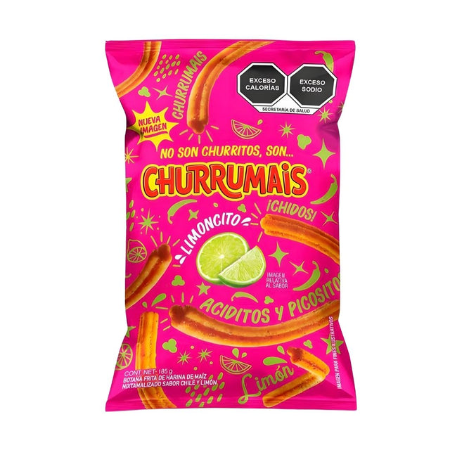 Churrumais Chili & Lime Corn Sticks - 6.5 oz