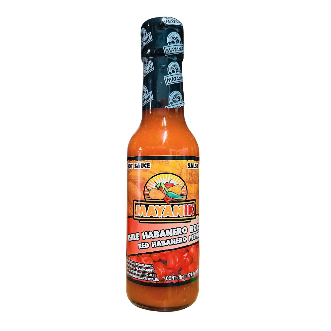 Mayanik Red Habanero Pepper Sauce - 5 oz