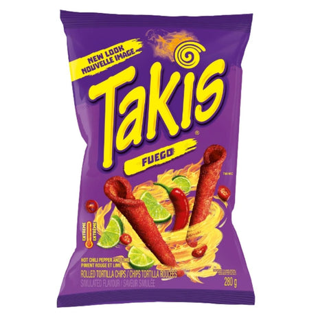Takis Fuego Hot Chili Pepper & Lime Rolled Tortilla Chips - 9.9 oz
