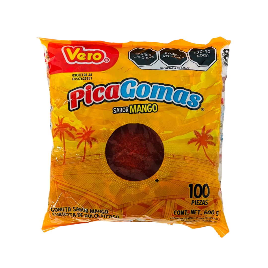 Vero Pica Goma Mango Chili Gummy Candy – 100 ct
