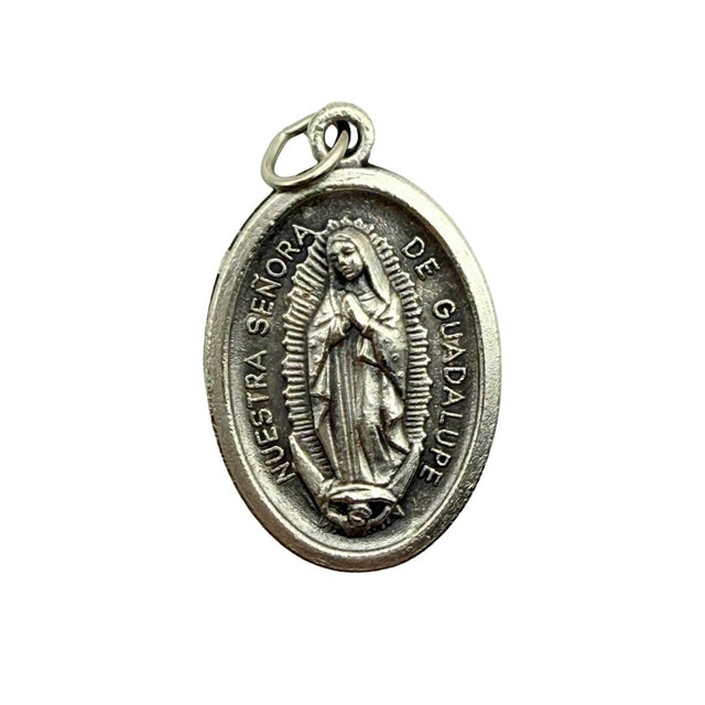 Our Lady of Guadalupe Silver Medal - Medalla Virgen de Guadalupe Plata - 1 unit