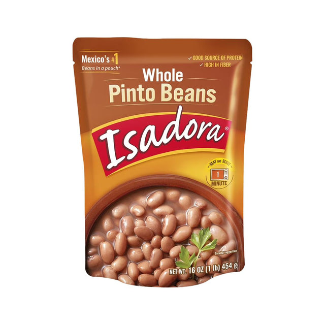 ISADORA Whole Pinto Beans Pouch - 16 oz