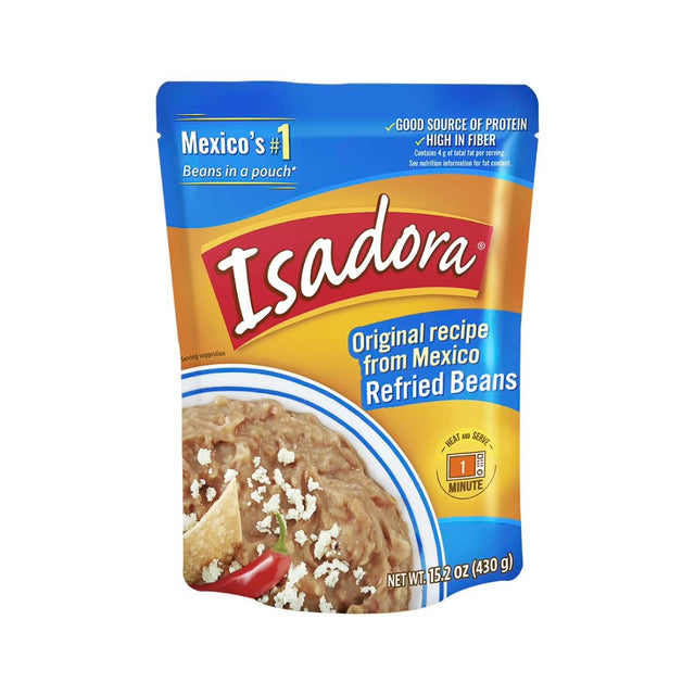ISADORA Refried Beans Pouch Original - 15.2 oz