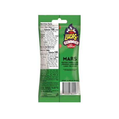 Lucas Gummies Spicy Watermelon - 4.58 oz