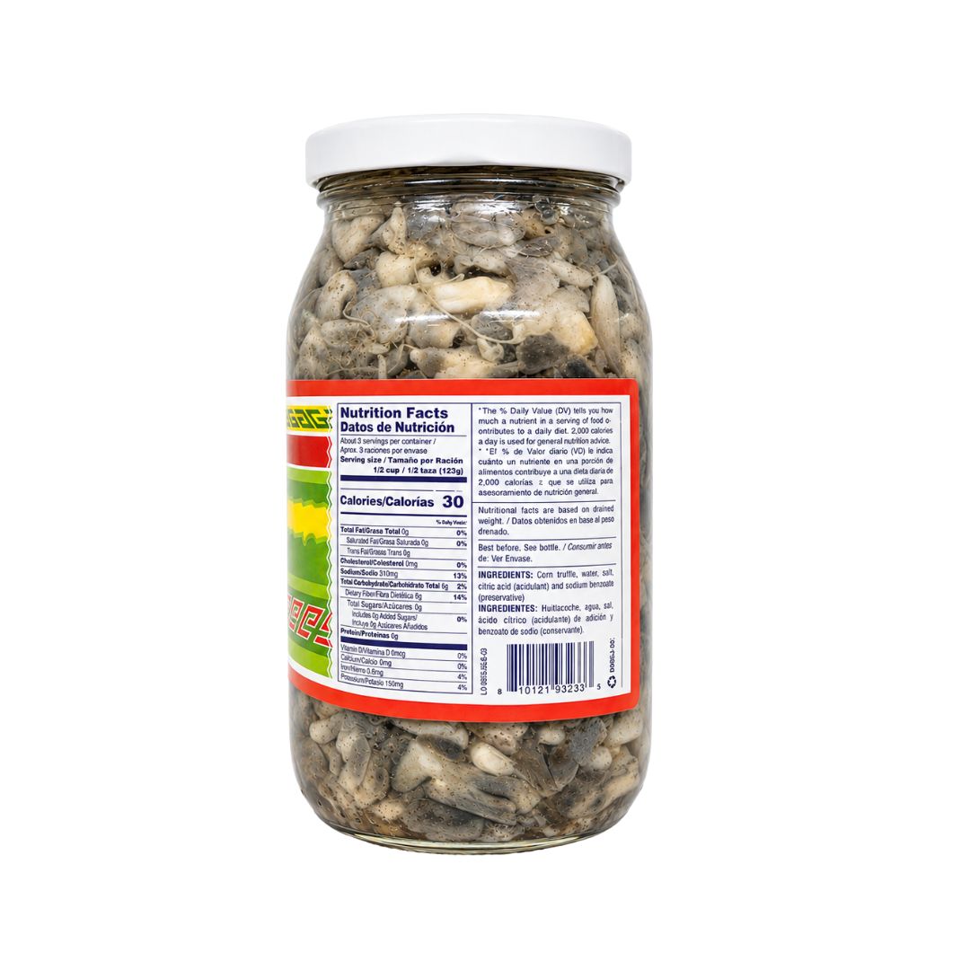 Listto Corn Truffle in Brine  Huitlacoche en Salmuera 16 oz