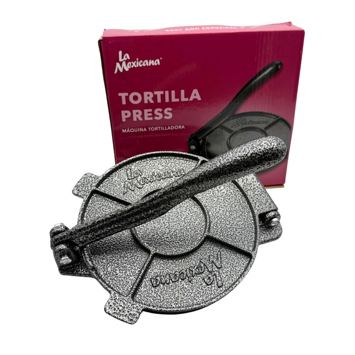 La Mexicana cast iron tortilla press