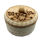 Tortillero de Mimbre Pirograbado / Burned Wicker Tortilla Warmer