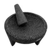 Molcajete de Piedra Volcanica / Lava Stone Mortar & Pestle Molcajete - 7" - 8"