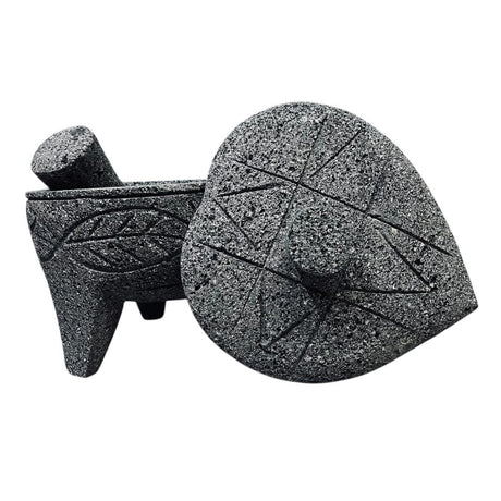 Heart Shaped Molcajete Lava Stone