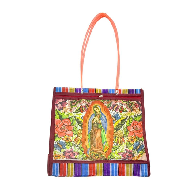Bolsa de Plastico con Diseno Virgen de Guadalupe - 1 unit