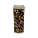La Mexicana Leather Tequila Shot Glasses 2 oz - 1 unit