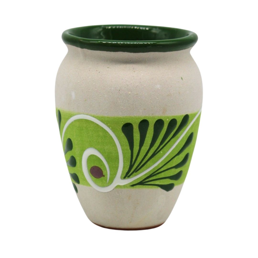 Cantarito Engobe Assorted Colors - 14 oz - MexGrocer.com