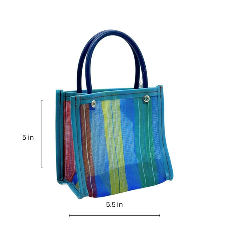 Goodie Bag - Mexican Mesh Bag Assorted Colors - 1 unit
