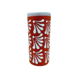 Vaso Jaibolero Terracotta 7" H x 3 1/2" W by La Mexicana
