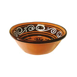 La Mexicana Plato Pozolero Almendra – Cuenco tradicional de cerámica mexicana de 18,4 cm x 6,3 cm