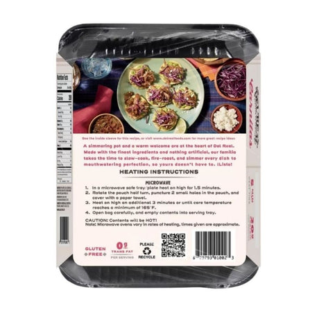 Carnitas - Del Real Foods Ready to Eat Carnitas (Packed in two 16oz pouches)