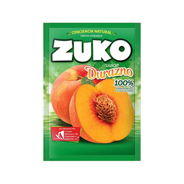 Zuko Peach Flavor Drink Mix (1 Liter / 0.9 oz)