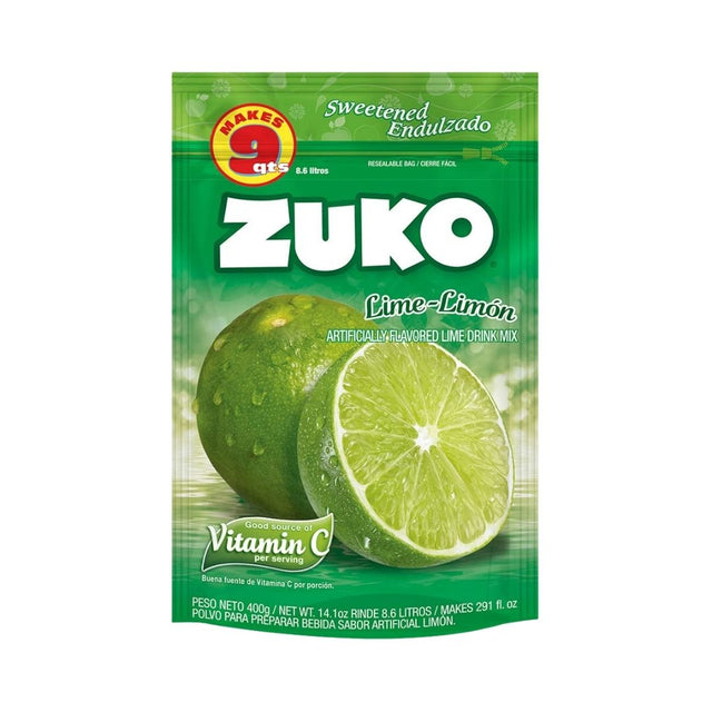 Zuko Lime - Limon Drink Mix - 14.1 oz