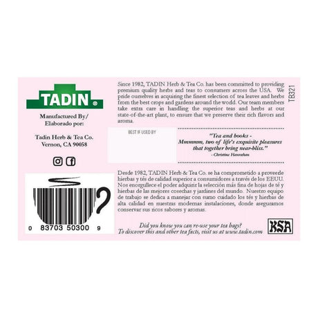 Tadin Siete Azahares Seven Blossoms Tea