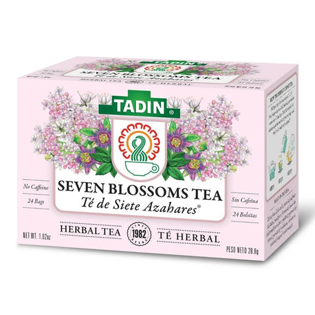 Tadin Siete Azahares Seven Blossoms Tea - 24 ct