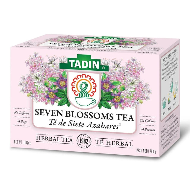 Tadin Siete Azahares Seven Blossoms Tea - 24 ct
