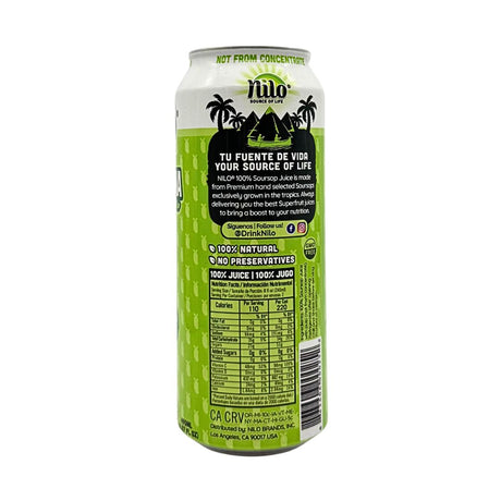 Nilo Guanabana - Soursop 100% Natural - 17 fl oz