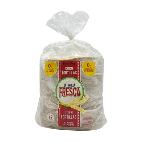 Thick Corn Tortillas by La Tortilla Fresca - 6" - Six Dozen - 72 ct