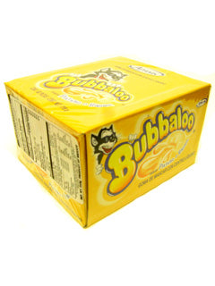 Adams Bubbaloo Bubble Gum Banana (Platano) - 50 ct
