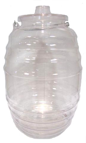 Aguas Frescas Vitrolero de plastico / Plastic Water container - 5 gal