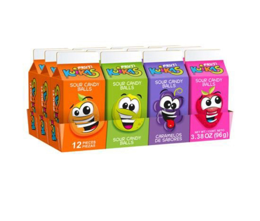 Anahuac Fruti Kuikas - Sour Candy Balls - 3.38 oz