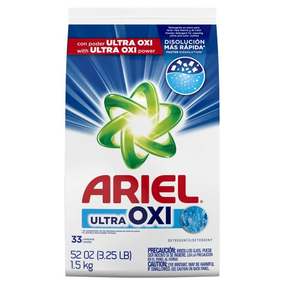 Ariel Ultra Oxi Powder Laundry Detergent - 1.5 Kg