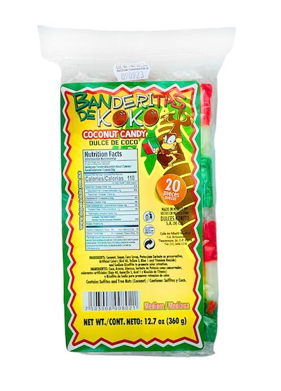 Bandera de Coco - Coconut Candy (14.1 oz) - 20 ct