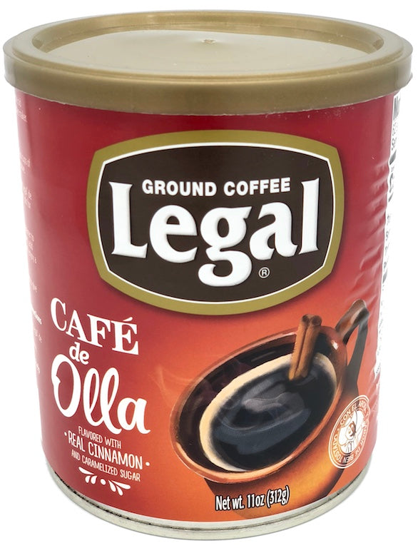 Cafe Legal Ground Coffee Blend with Caramelized Sugar and Cinnamon - 11 oz