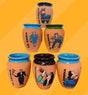 Cantaritos Loteris Assorted Engobe Designs and Colors - 14 oz - 1 unit