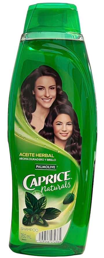 Caprice Aceite Herbal Shampoo by Palmolive - Green - 750 ml