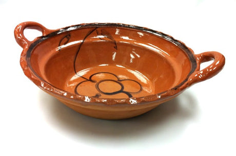 Cazuela de Barro sin Plomo - Lead Free Clay Casserole - 3.4 qt