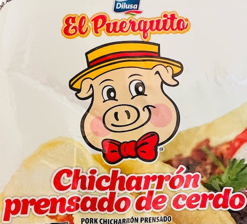Chicharron Prensado de Cerdo El Puerquito Dilusa - 1 lb