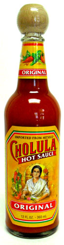 Cholula Original Hot Sauce made with arbol and piquin peppers