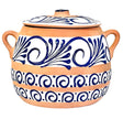 Clay Bean Pot with Lid - Olla de Barro con Tapa Canela Large - 1 unit