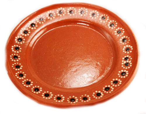 Clay Round Plate 10" - 1 unit