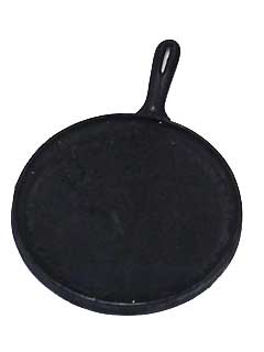Comal - Cast Iron Plate Round - 10.5"